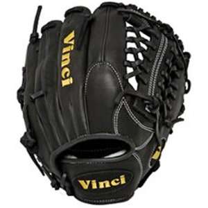  Vinci Infield/Pitcher 11.5 Baseball Gloves BLACK LEFT HAND 