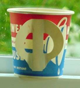 Unused Vintage 1950s Maxwell House Coffee Sample Cup  