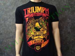 Triumph United Victory or Death shirt MMA Sz: XXL  