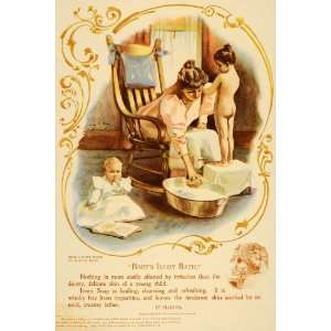  1898 Ad Irving R Wiles Painting Ivory Soap Procter 