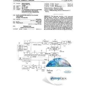  NEW Patent CD for RATE AUGMENTED DIGITAL TO ANALOG 