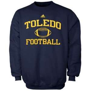  adidas Toledo Rockets Navy Blue Collegiate Crew Sweatshirt 