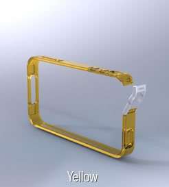 Yellow Gold Exogear Exoclear edge bumper the best iPhone 4 4S hard 