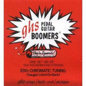 GHS Pedal Steel Guitar Boomers Roundwound E9th Tuning, .013   .036, GB 