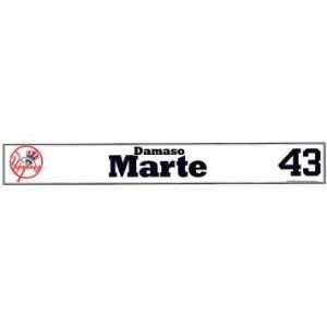   Yankees Spring Training Game Used Locker Room Nameplate (LH872882