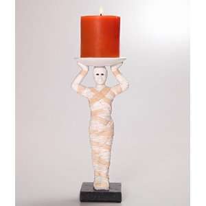  Mummy Pillar Candle Holder: Home & Kitchen