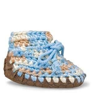  UGG Kids Baby Crochet Inf (Blue Multi 20.5 OT 