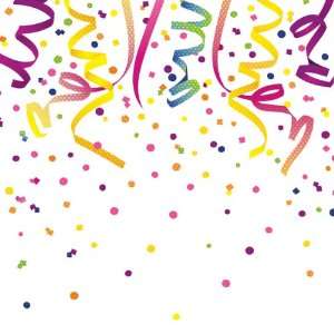  Bright Birthday Confetti 12 x 12 Paper Health & Personal 
