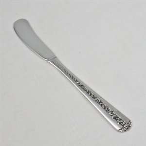  Rambler Rose by Towle, Sterling Butter Spreader, Flat 