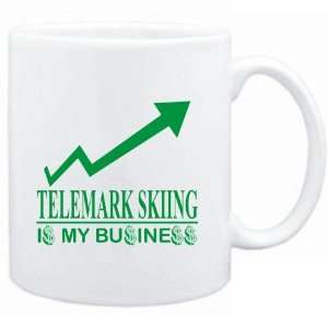 Mug White  Telemark Skiing  IS MY BUSINESS  Sports:  