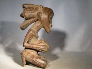 Africa_Congo: Luba statuette #248 tribal african art  