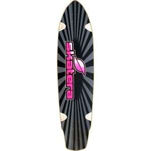  Skatera 42 Nova Carve Sunburst Longboard Deck   9.75x42 