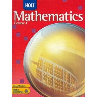 mathematics course 1 grade 6 holt mathematics by holt mcdougal average 