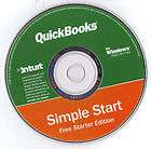 2006 & 2010 Quickbooks Simple Start Free Starter Ed NEW