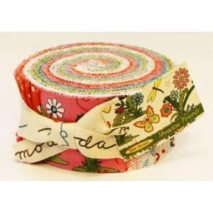    Moda Meadow Friends Jelly Roll   Girl Arts, Crafts & Sewing