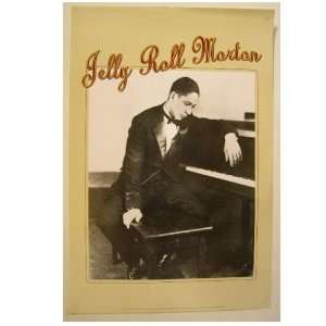  Jelly Roll Morton Poster Him At The Piano