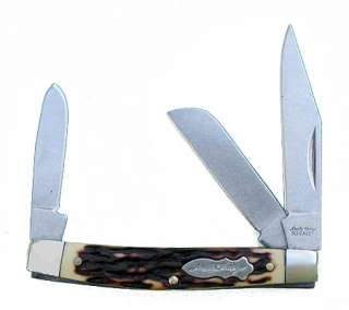 Schrade Uncle Henry Rancher 3 Blade Folding Knife 834UH  