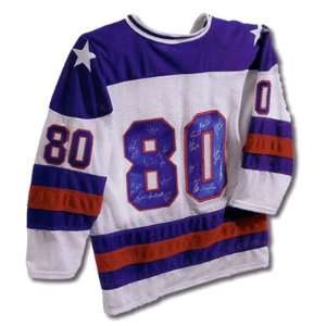  1980 Mens Olympic Hockey Team Autographed Jersey: Sports 