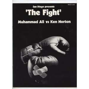  Boxing Program On Site Muhammad Ali vs Ken Norton NRMT 