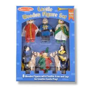    Melissa & Doug   Castle Wooden Figure Set285: Toys & Games