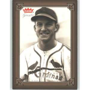  2004 Fleer Greats of the Game #19 Stan Musial   St. Louis 