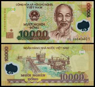 100,000 VIETNAM DONG IN NEW BANK NOTES + 10 TRILLION ZIM$  