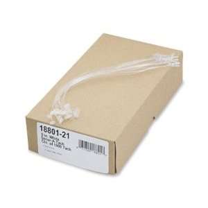   Secur A Tach Plastic Tag Fastener   White   AVE18801
