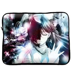  elfen lied Zip Sleeve Bag Soft Case Cover Ipad case for 