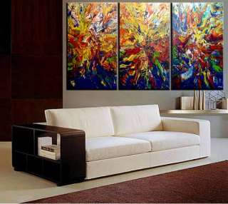 Huge ORIGINAL Modern ABSTRACT Large Contemporary wall ART Oil Painting 
