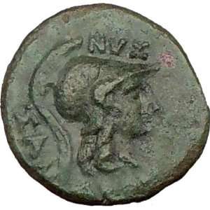  Larissa THESSALIAN LEAGUE 196BC Athena Horse GREEK Coin 