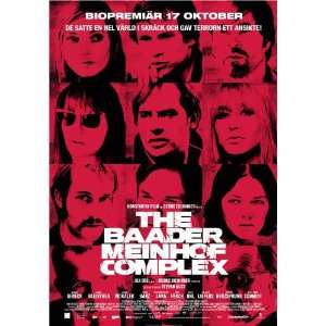  The Baader Meinhof Complex Poster Movie Swedish 11x17 
