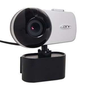  Sapphire Cam 300K USB 2.0 Webcam (Black/Silver 