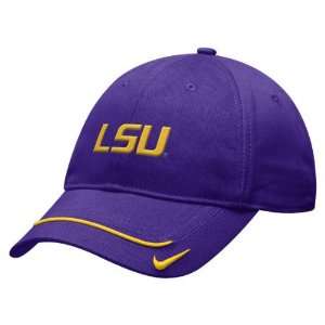 LSU Tigers Nike Turnstile Adjustable Hat  Sports 