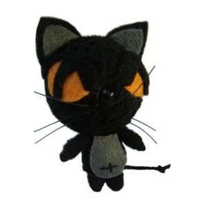  Black Cat Brainy Doll Series Voodoo String Doll #KBDV097 