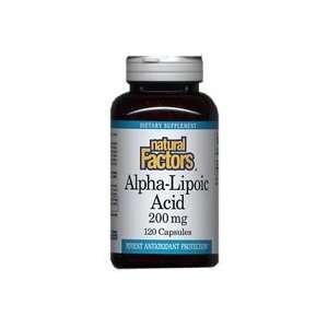  Natural Factors   Alpha Lipoic Acid     120 capsules 