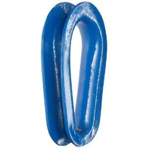   for 7/16   9/16 Rope Diameter, Hot Rolled, Mild Steel, Painted Blue