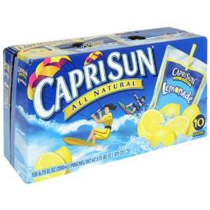 Capri Sun All Natural Lemonade, 10 ct, 6 oz  Fresh