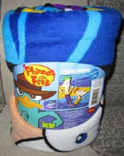 Phineas and Ferb Soft Blanket TV Show Disney Party Gift  