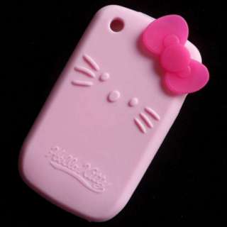 Hello Kitty Silicone Case For Blackberry 8520 Curve New  