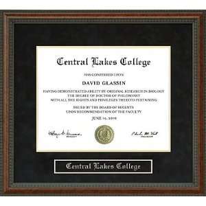  Central Lakes College Diploma Frame