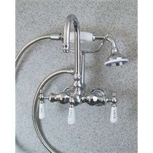  Barclay 4022 PL SN Mounted Hand Held Clawfoot Tub and 