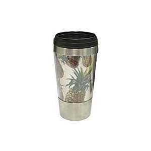  STAINLESS STEEL TUMBLER   PINEAPPLE PLANTATION