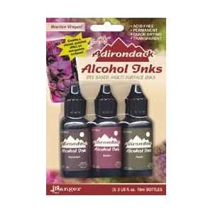  Adirondack Alcohol Ink .5 Ounce 3/Pkg Mountain Vin
