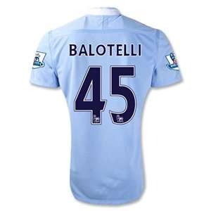   Manchester City 11/12 BALOTELLI Home Soccer Jersey: Sports & Outdoors