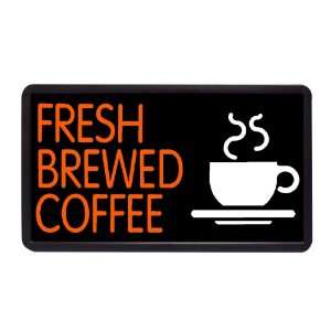  Fresh Brewed Coffee 13 x 24 Simulated Neon Sign