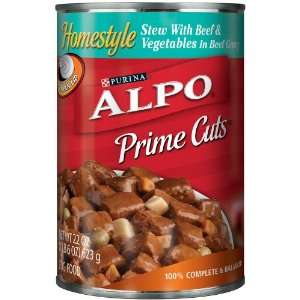  Purina Alpo Prime Cuts Dog Food   Homestyle Stew with Beef 