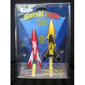  Estes Super Shot Mini Flying Model Rockets Toys & Games