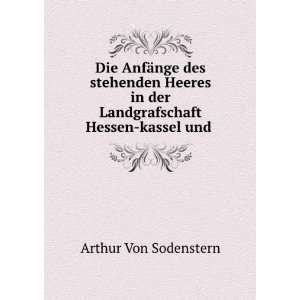   Hessen kassel und . Arthur Von Sodenstern  Books