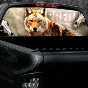  Coyote Predator Full Window Graphics: Automotive