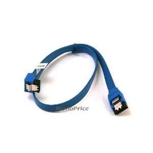  Monoprice SATA2 Cables w/Locking Latch / Blue   18 Inches 
